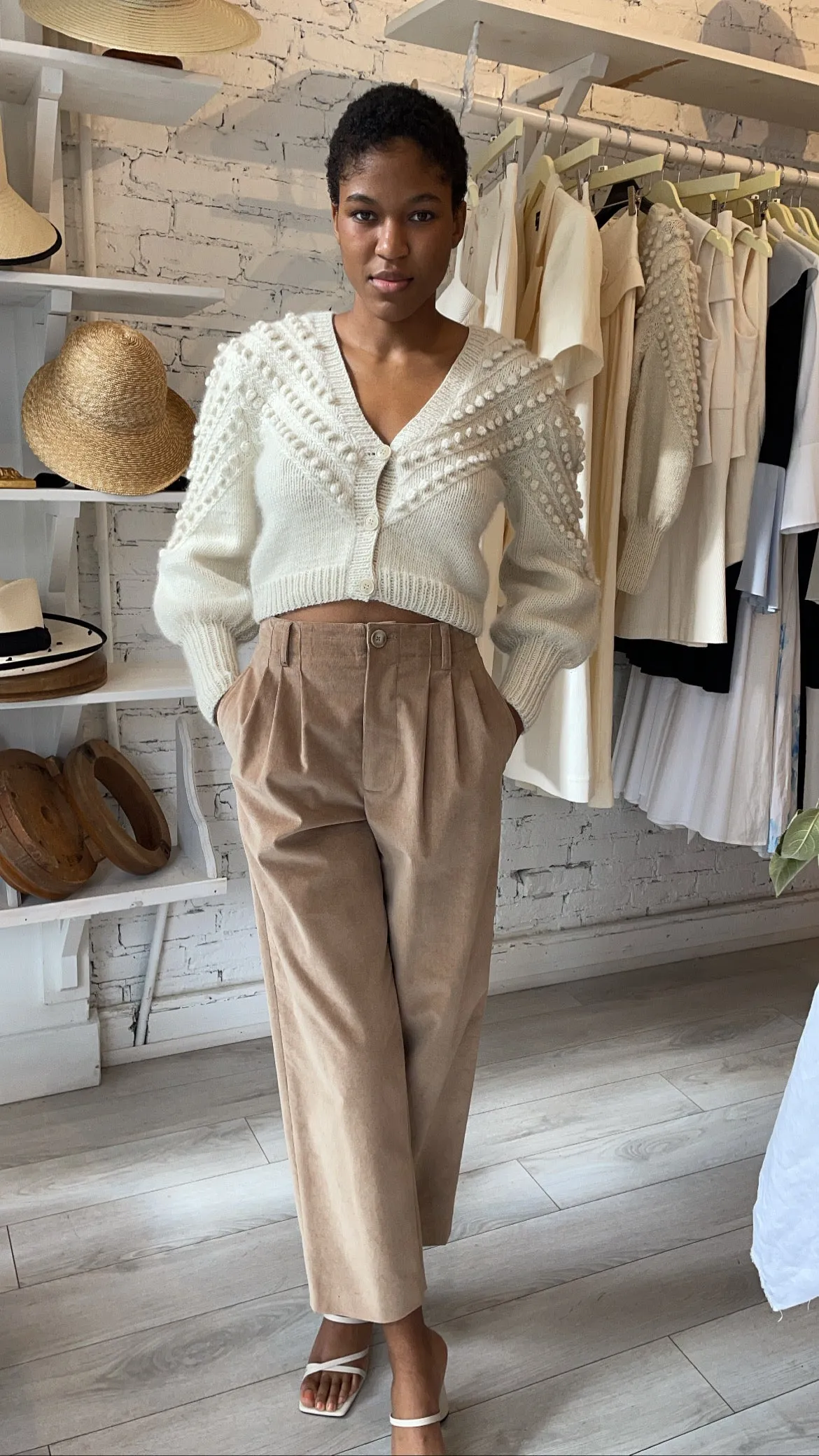 Cassie Pants - Corduroy - Camel