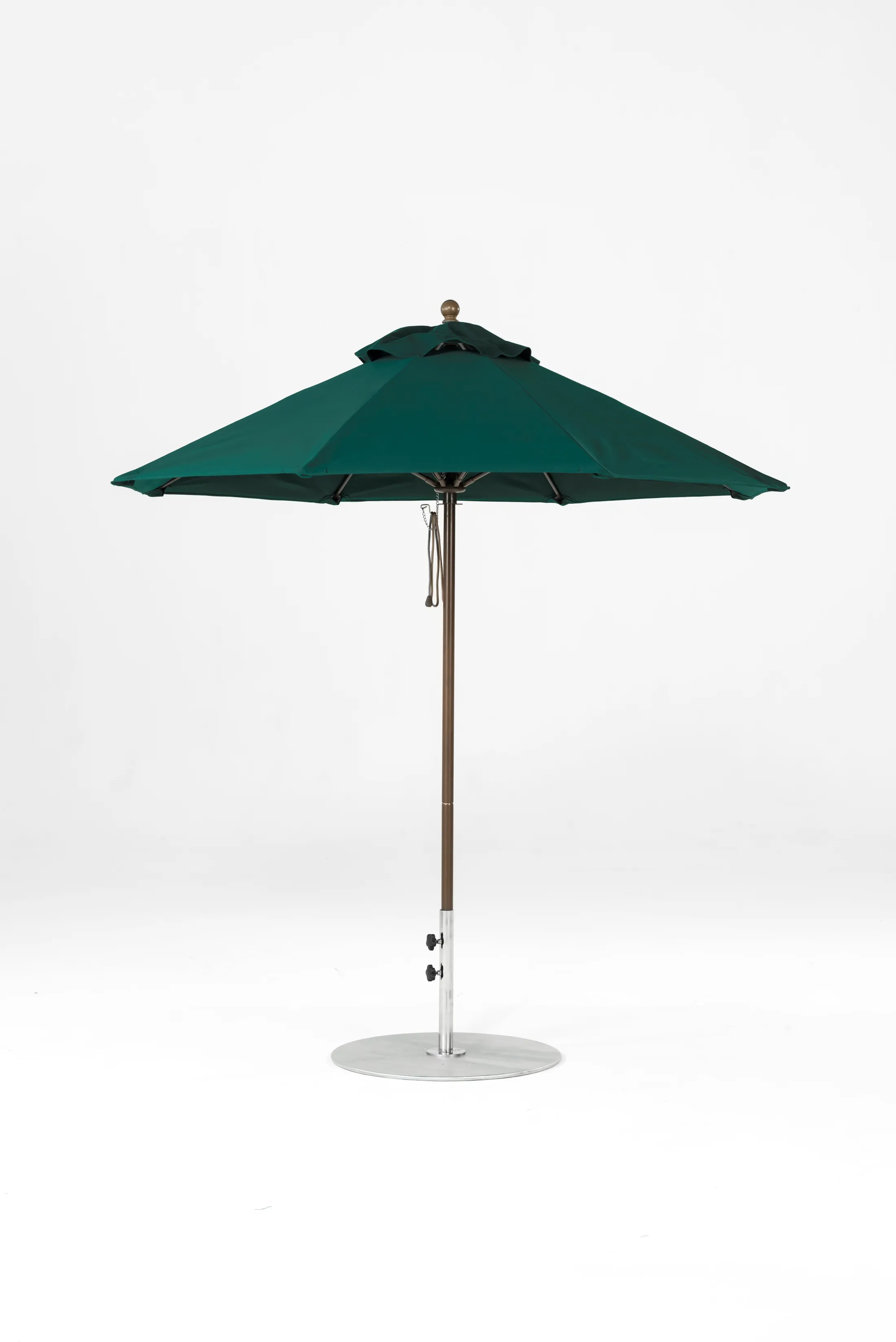 Frankford Monterey Aluminum 7.5 foot Pulley Lift Octagon Umbrella w/ Fiberglass Ribs