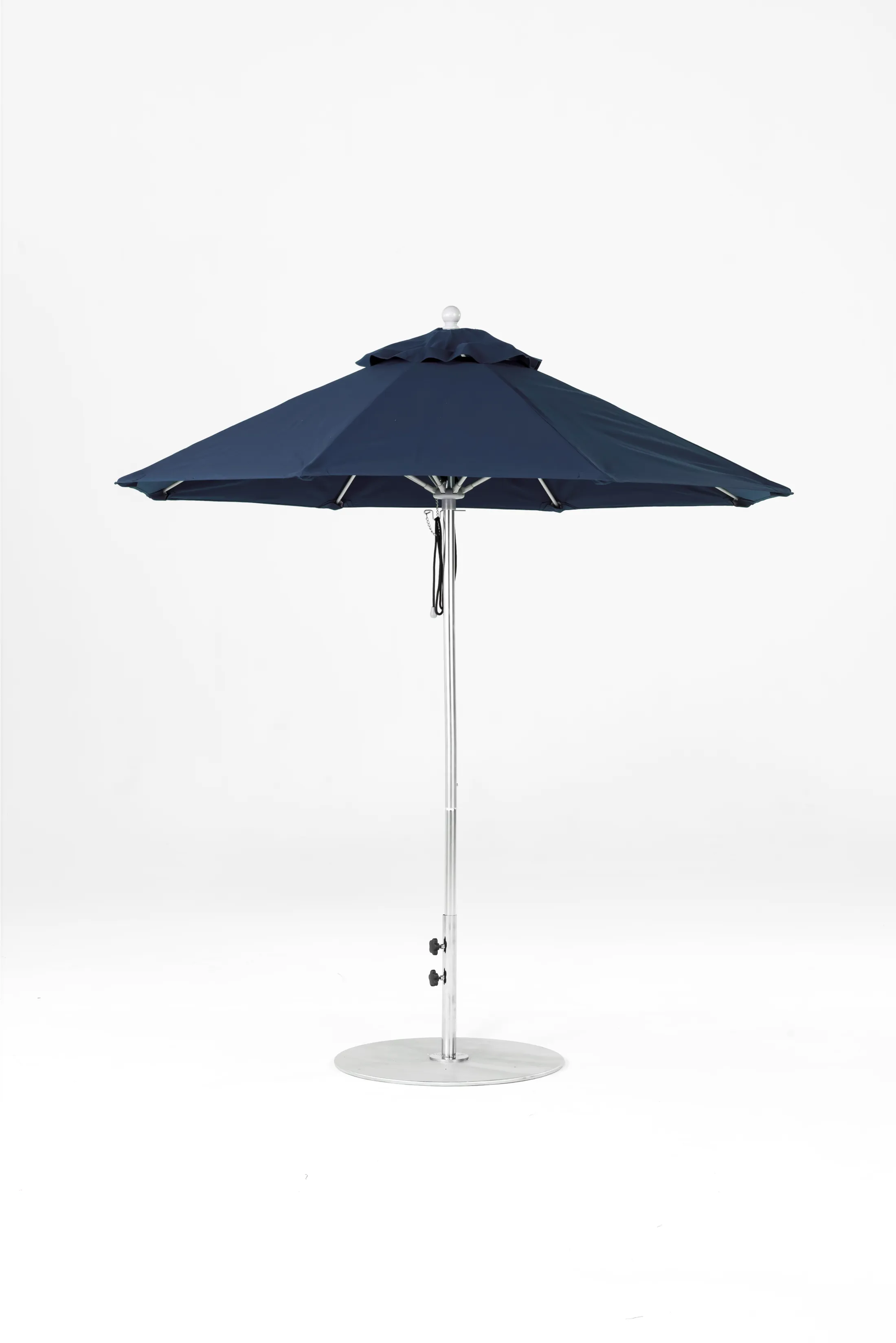 Frankford Monterey Aluminum 7.5 foot Pulley Lift Octagon Umbrella w/ Fiberglass Ribs