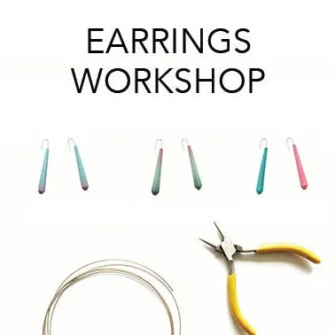WORKSHOP - Dip-dye Your Own Earrings